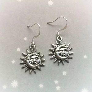 Cute Sun & Moon Earrings